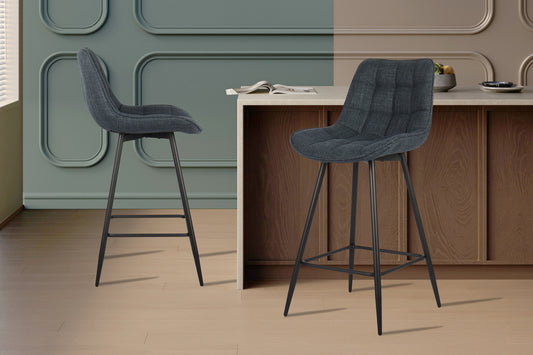 Tellerstoel 'Ariba' Stof Ote Montego 303 Donkerblauw