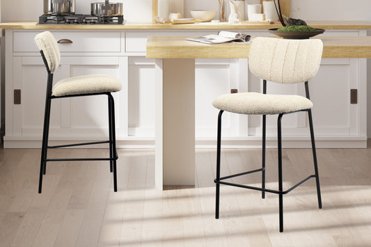 Tellerstoel 'Antura' Stof Ote Lisa 110 Beige