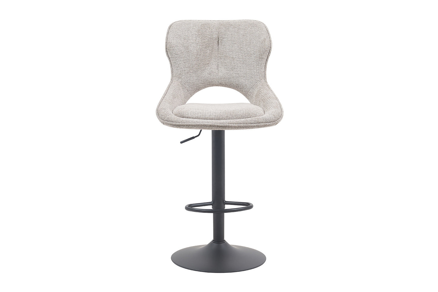 Barkruk 'Mori' Stof Ote Share 160 Lichtgrijs