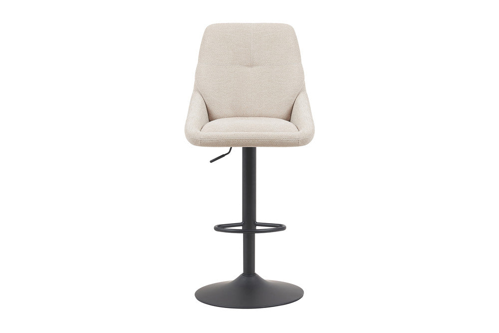 Barkruk 'Sabine' Stof Ote Sea 140 Draaibaar Ecru