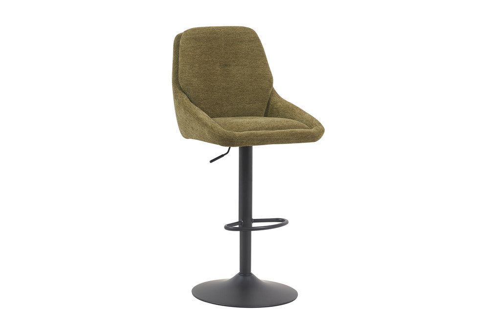 Barkruk 'Sabine' Stof Ote Sea 360 Draaibaar Groen