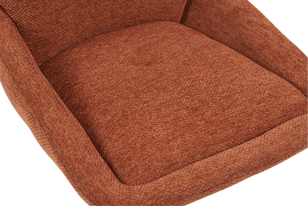 Barkruk 'Sabine' Stof Ote Sea 500 Draaibaar Roest