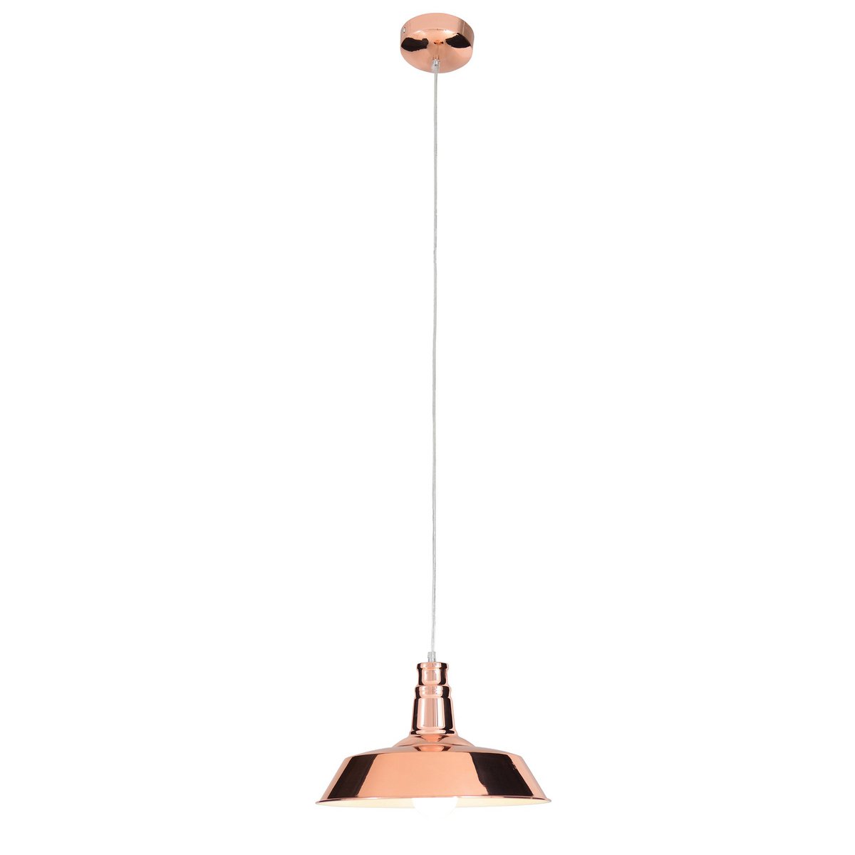 "Koperen" hanglamp d:36cm