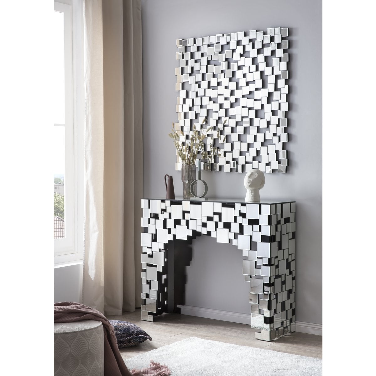 Wandspiegel 102x100 cm