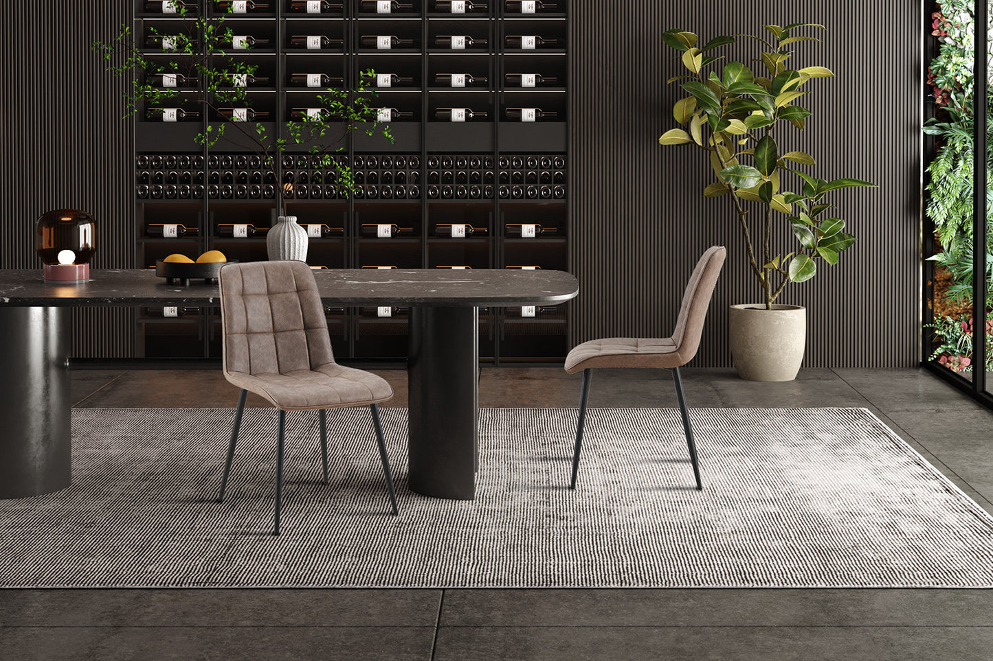 "Chair 'Furas' Vintage PU Brown"