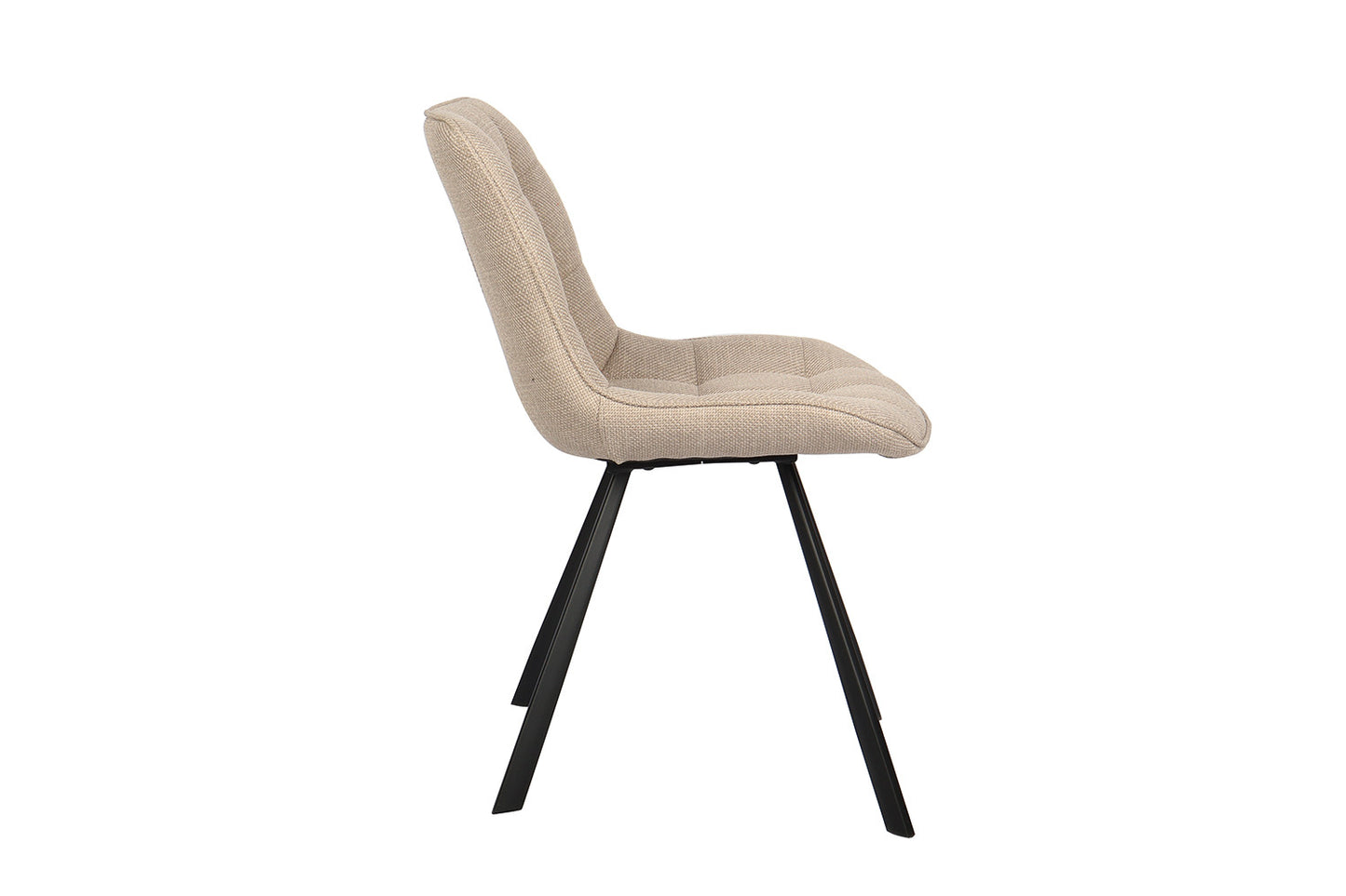 Stoel 'Ariba' Stof Ote Montego 178 Beige/Lichtgrijs