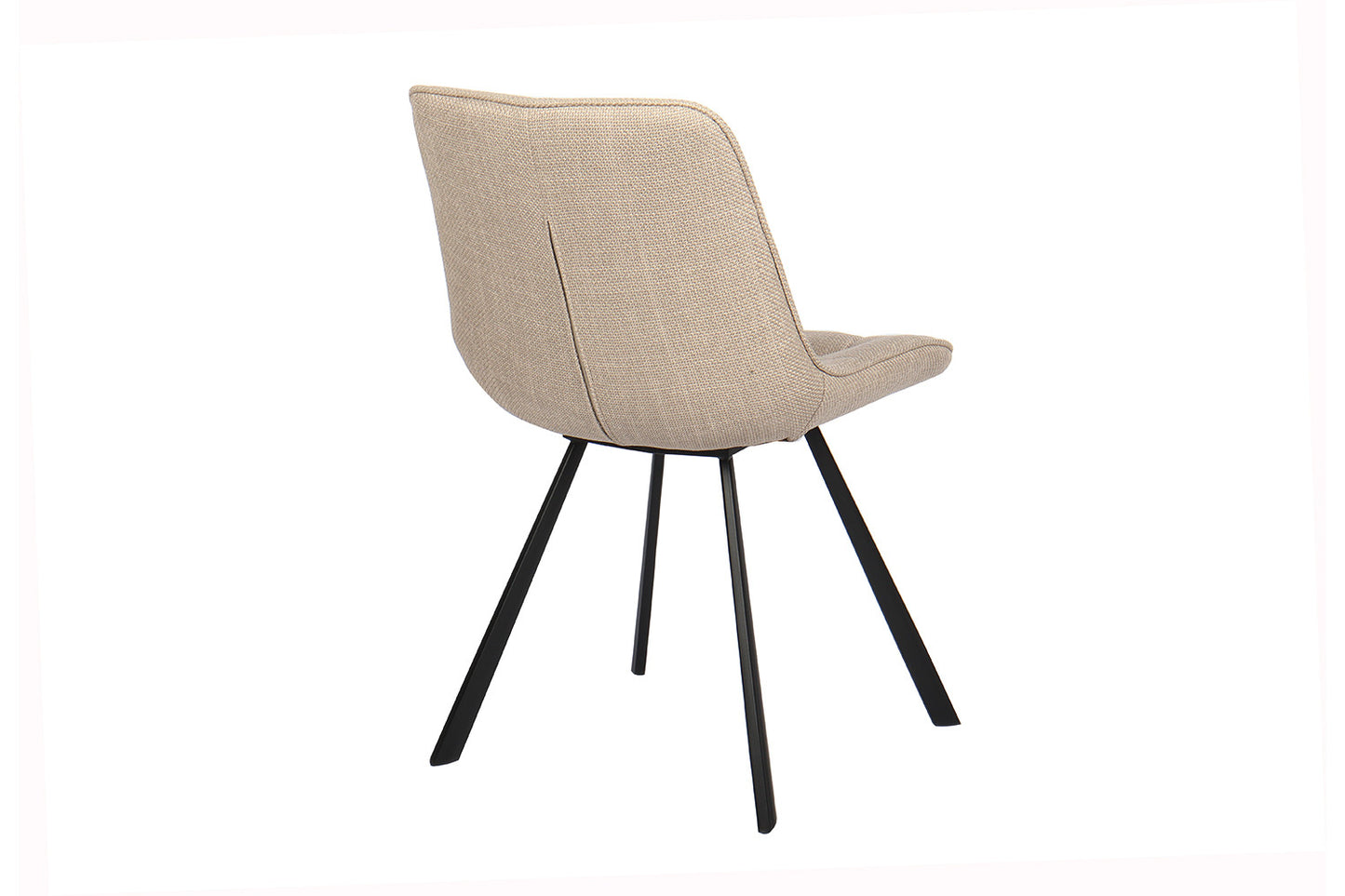 Stoel 'Ariba' Stof Ote Montego 178 Beige/Lichtgrijs