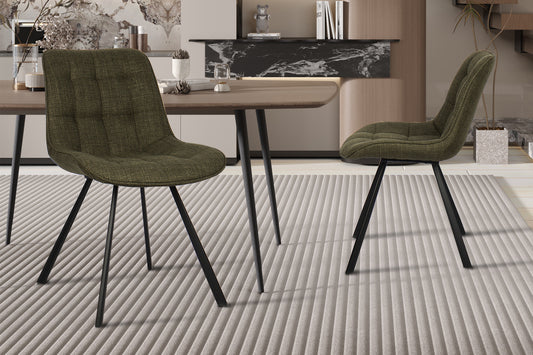 Stoel 'Ariba' Stof Ote Montego 350 Groen