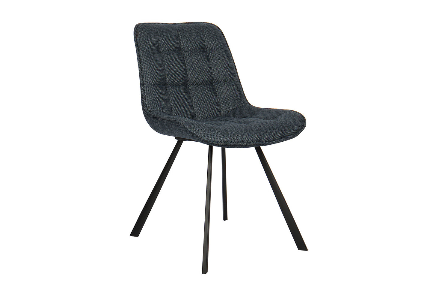 "Chair 'Ariba' Fabric Ote Montego 303 Dark Blue"