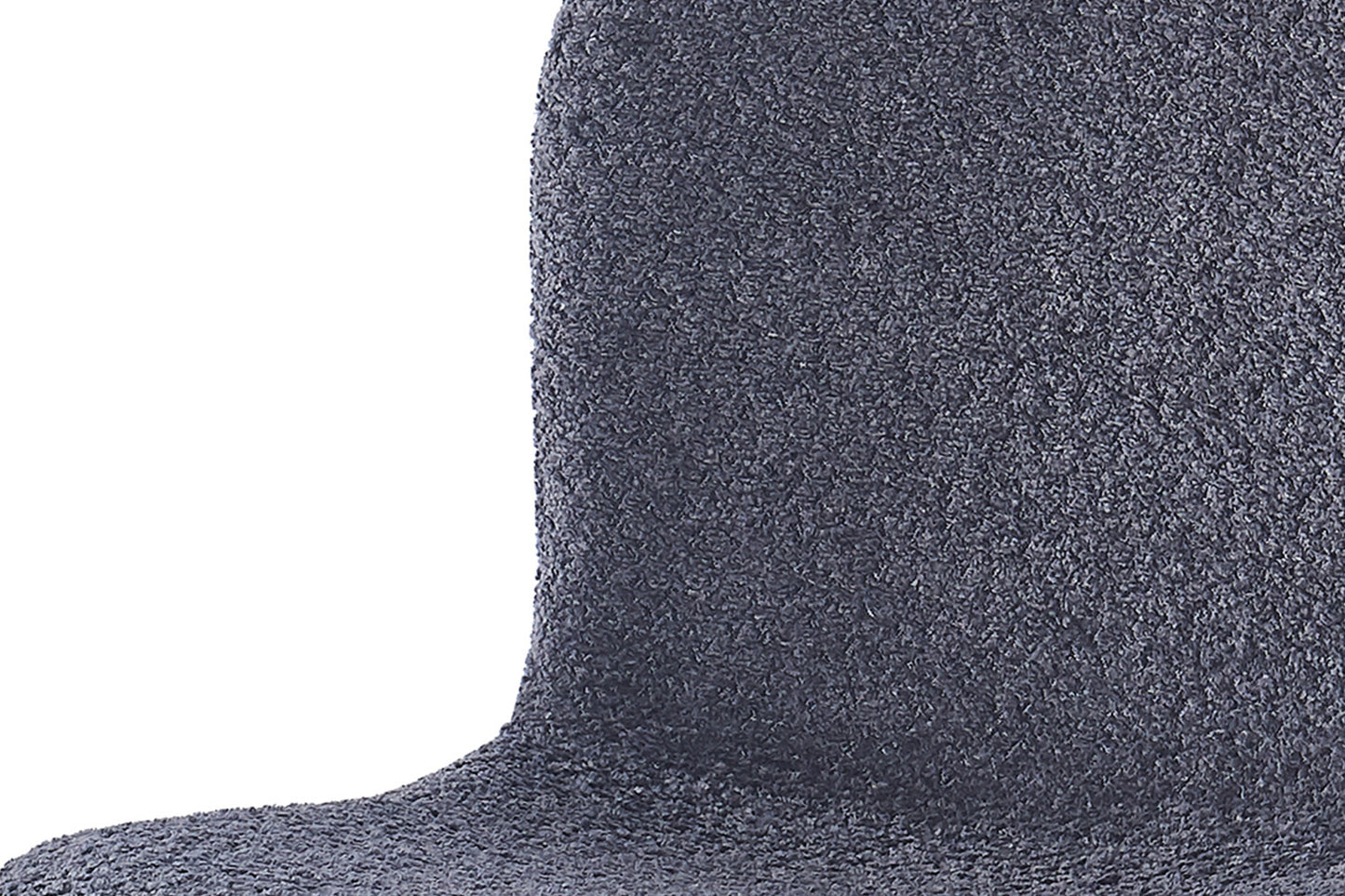 Stoel 'Susan' Bouclé Donkergrijs