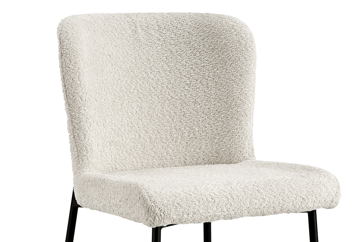 "Chair 'Lisa' Bouclé Ecru"