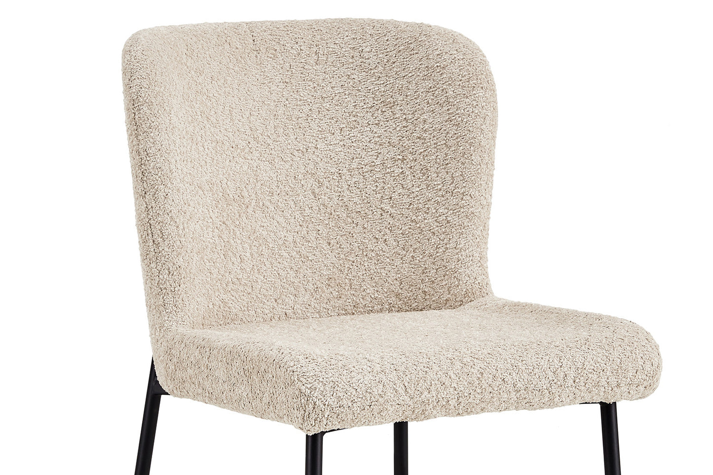 Stoel 'Lisa' Bouclé Beige