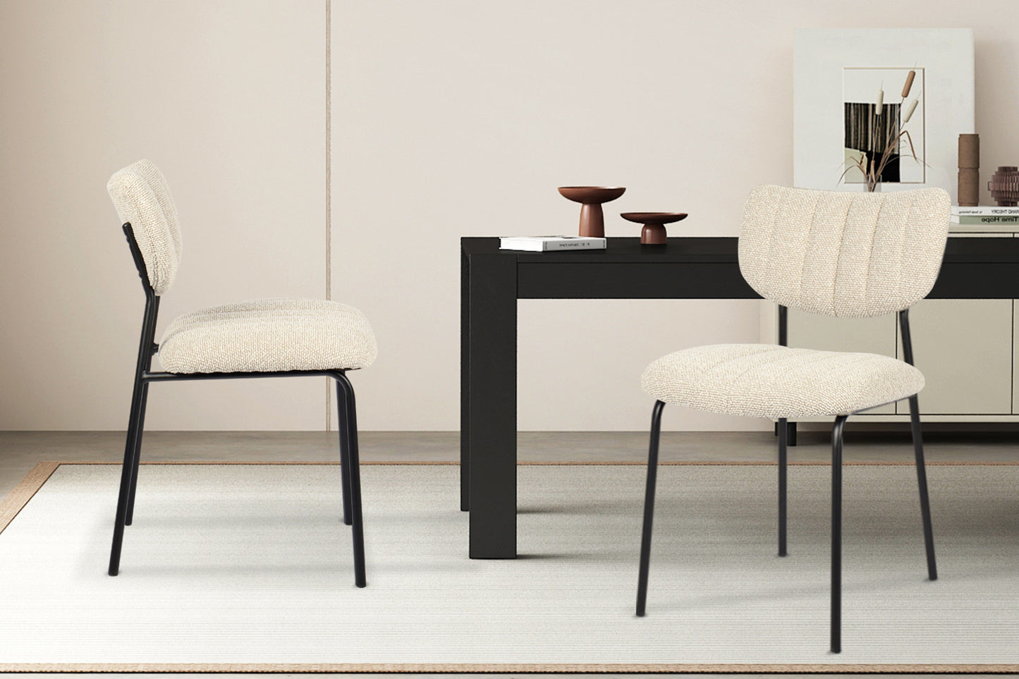 "Chair 'Antura' Fabric Ote Lisa 110 Beige"