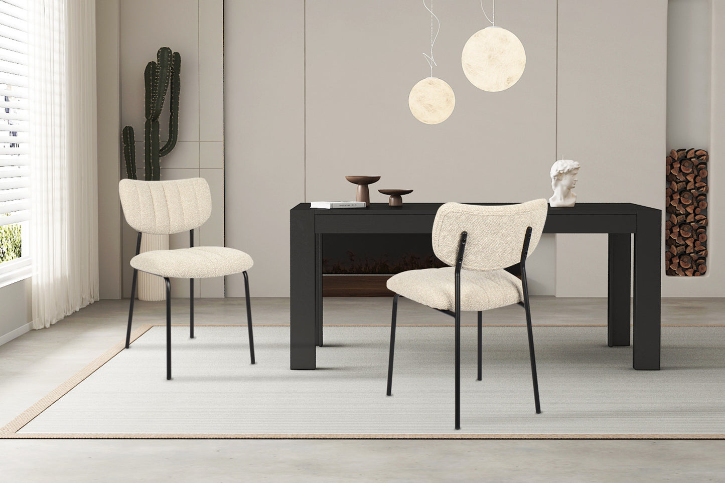 "Chair 'Antura' Fabric Ote Lisa 110 Beige"