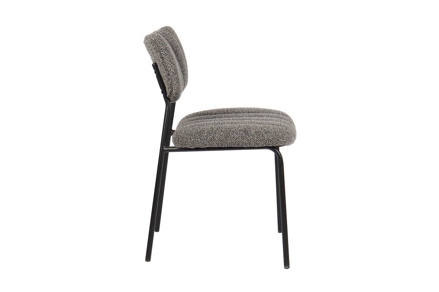 "Chair 'Antura' Fabric Ote Lisa 456 Dark Grey"