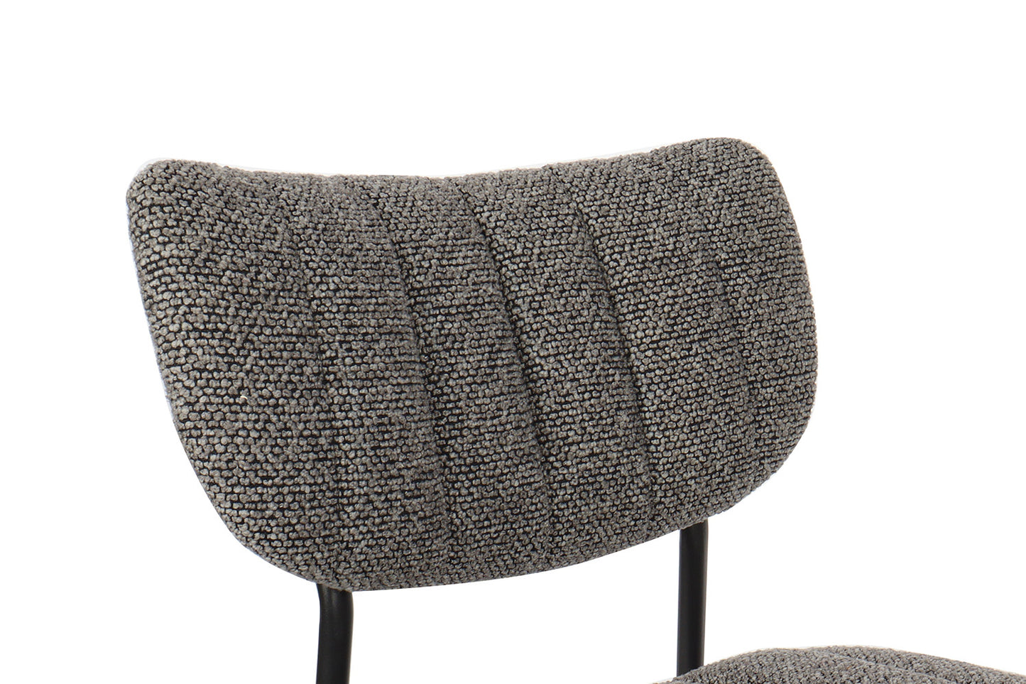 "Chair 'Antura' Fabric Ote Lisa 456 Dark Grey"