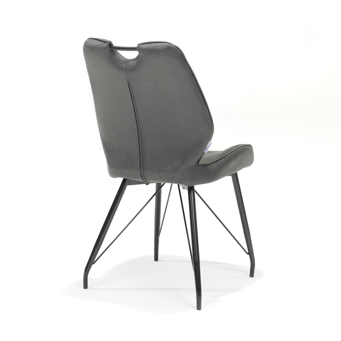 "Chair Penta black fabric Soft Anthracite"