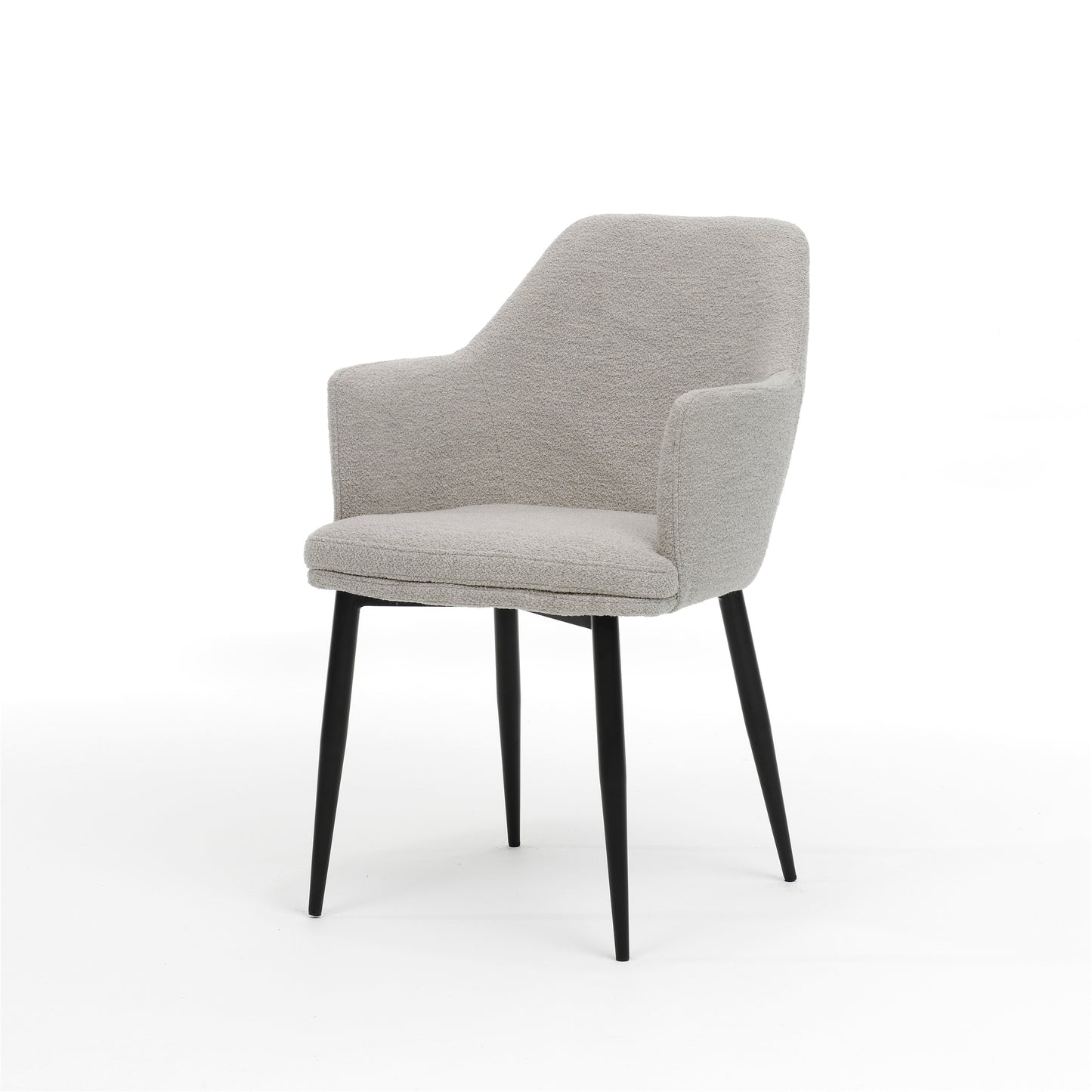 Calvin fauteuil Stof Teddy Natural