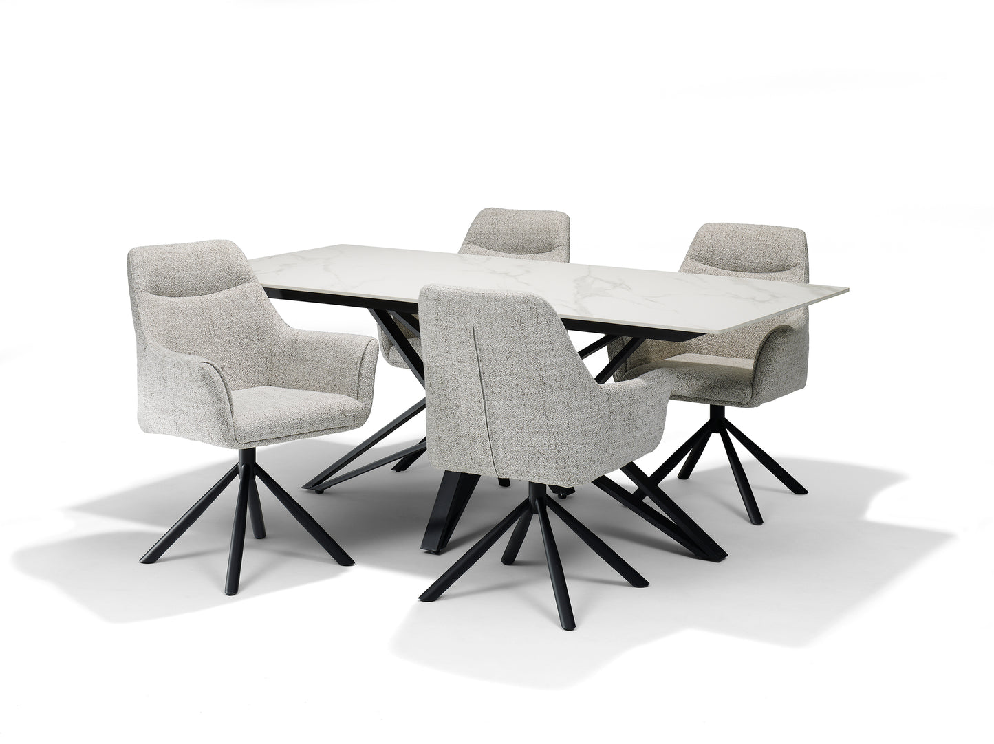 Boston fauteuil - Stof Oasis Bisque