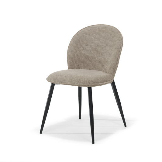 Cuba stoel Stof Aragon Beige