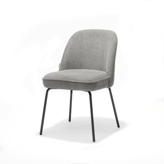 Luxor stoel Stof Aragon Grijs