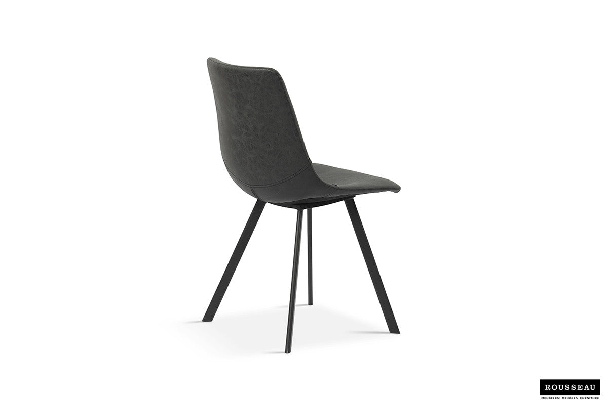 "Chair 'Oslo' PU Zwart"