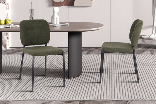 Stoel 'Sophia' Stof Groen