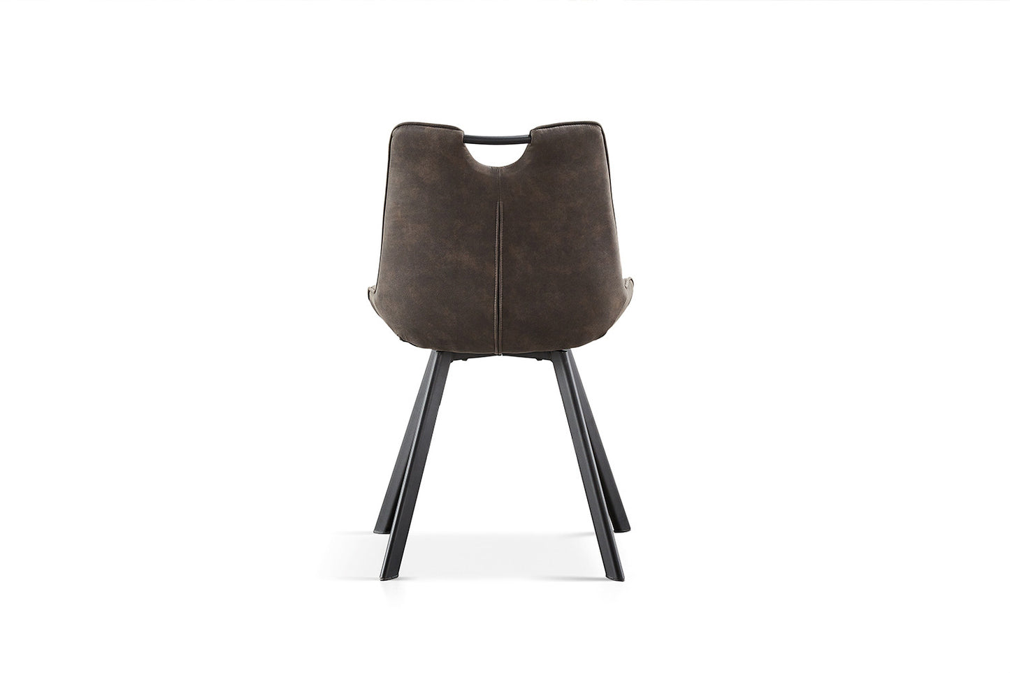 Stoel 'Pablo' Microvezel PU Donkergrijs