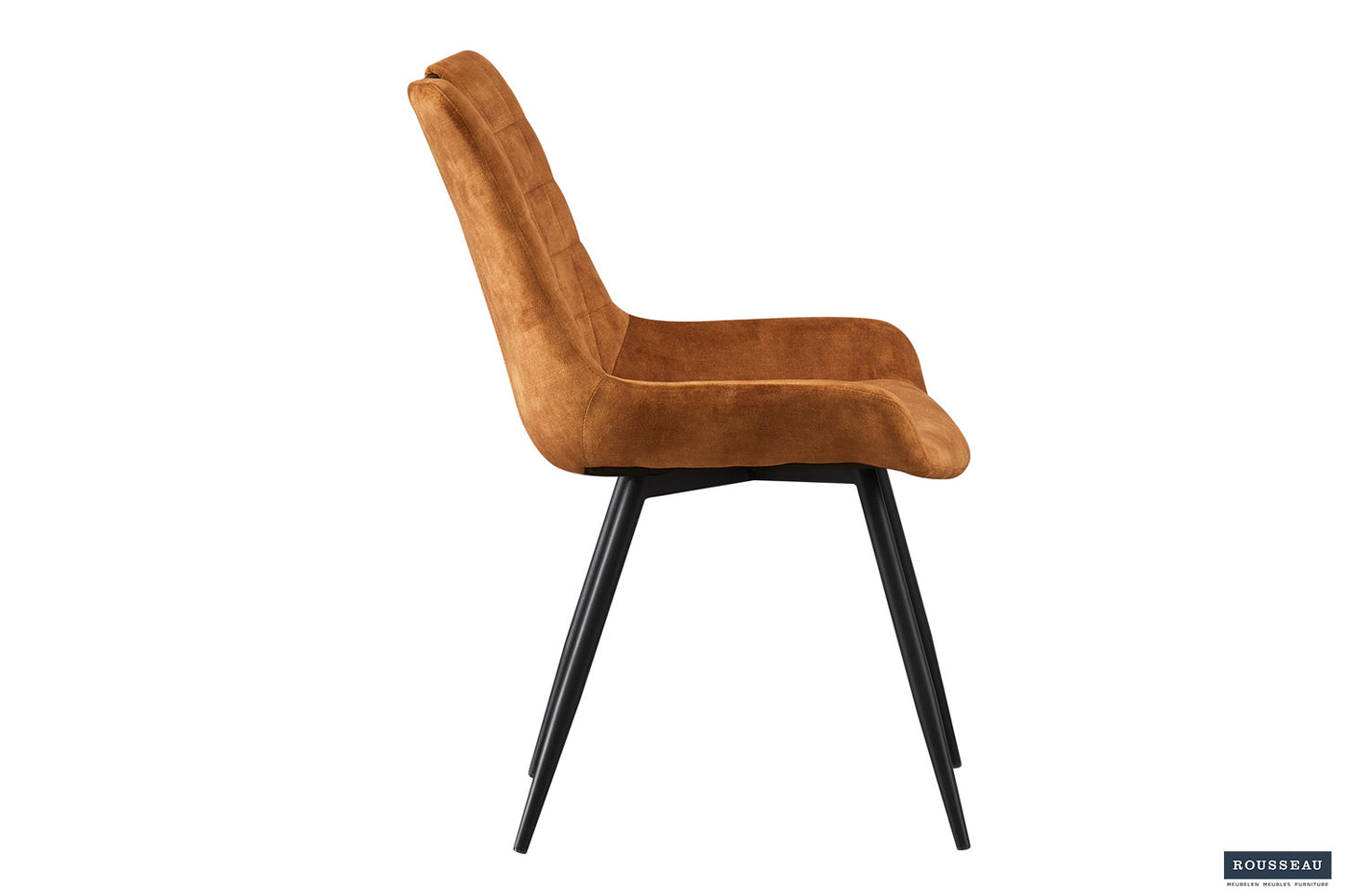 Stoel 'Nina' Fluweel Goud