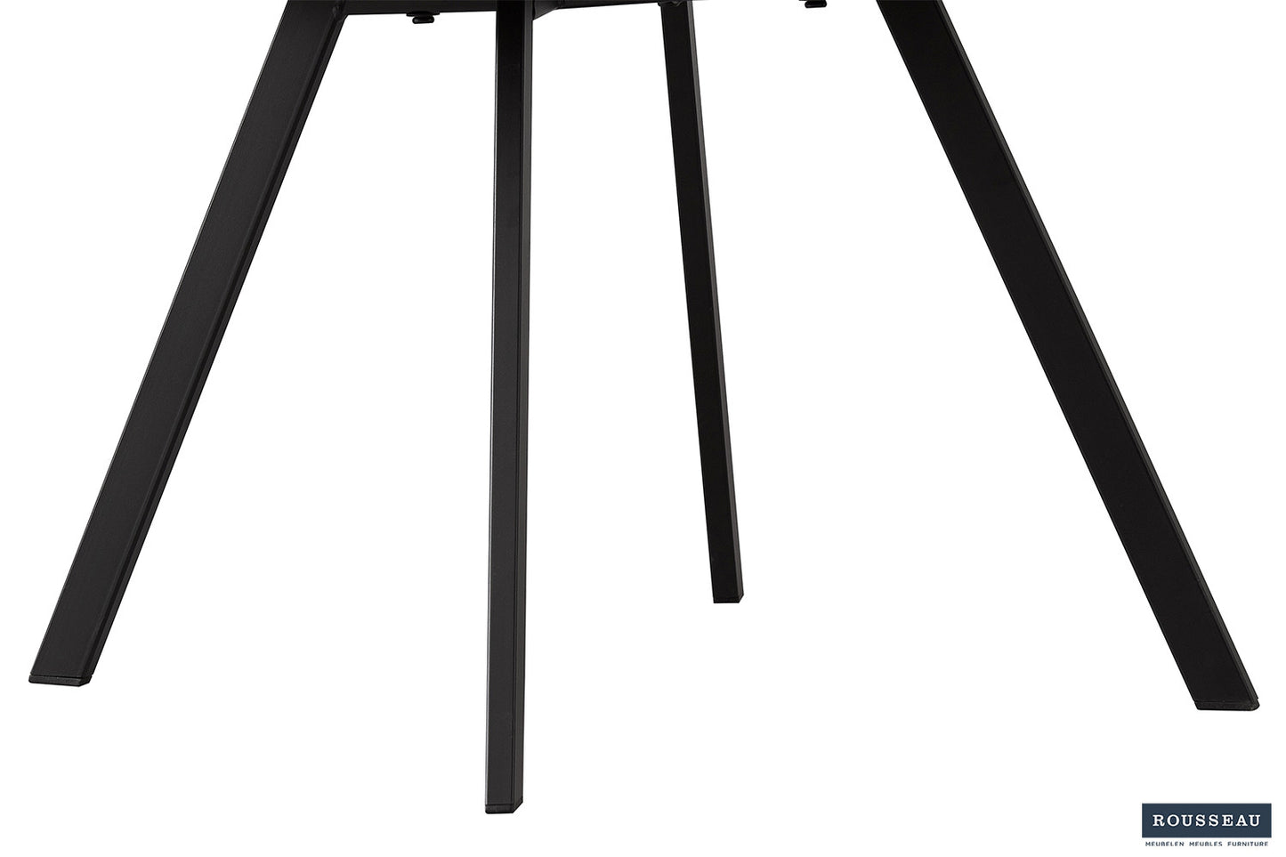 Stoel 'Filou' Bouclé Grijs Rug PU Lichtgrijs