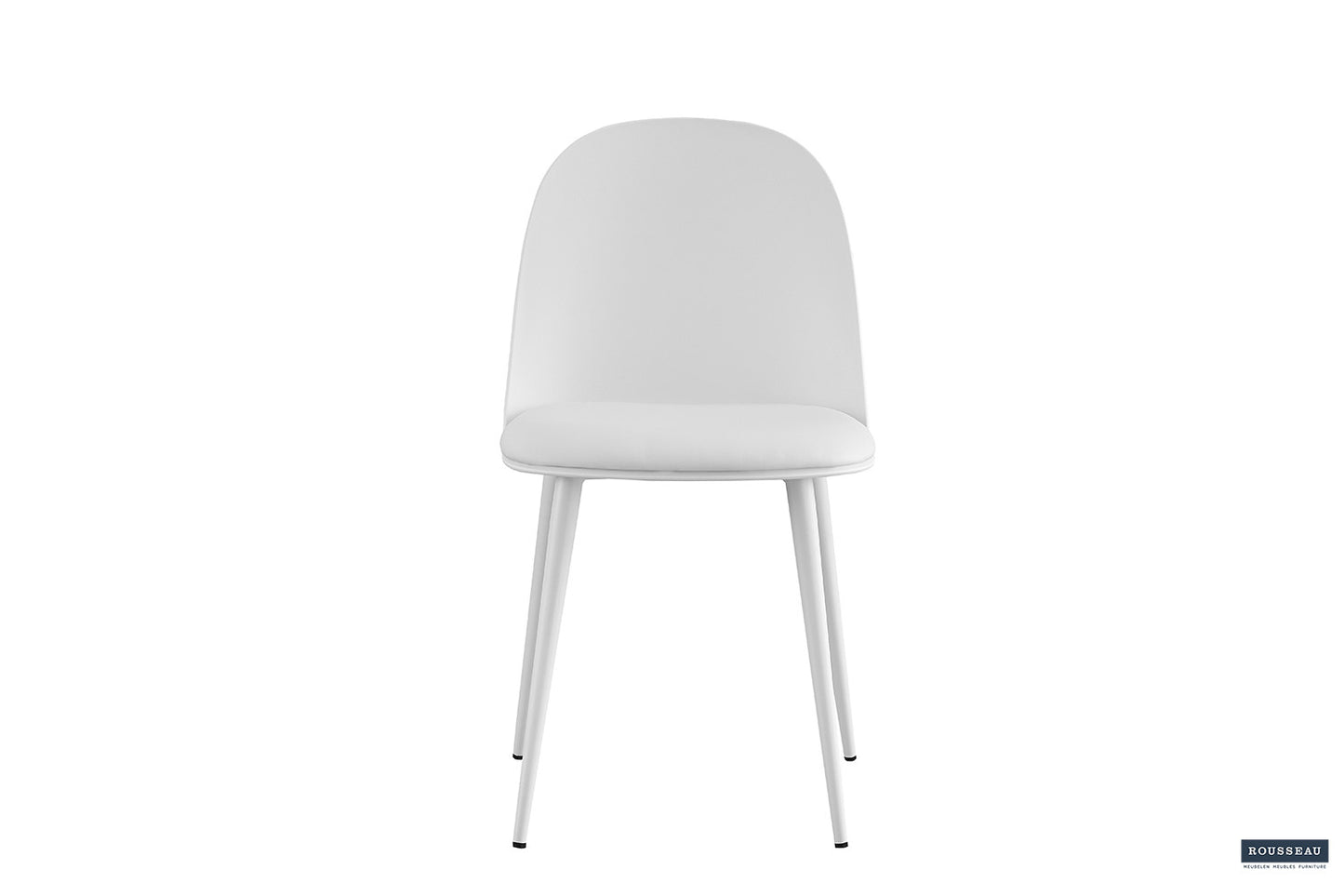 "Chair 'Jasmin' Seat PP cushion PU White"