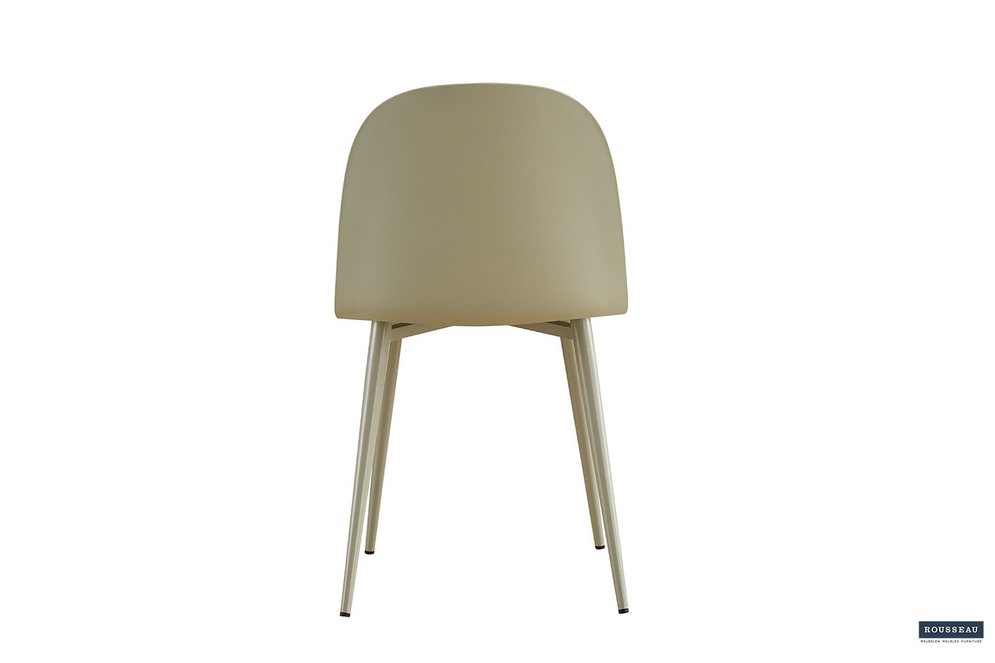 "Chair 'Jasmin' Seat PP cushion PU Grey-green"