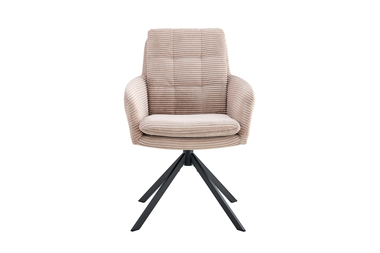 Stoel 'Luna' Draaibaar tot 0 Corduroy Fabb Hyper 38 Zand