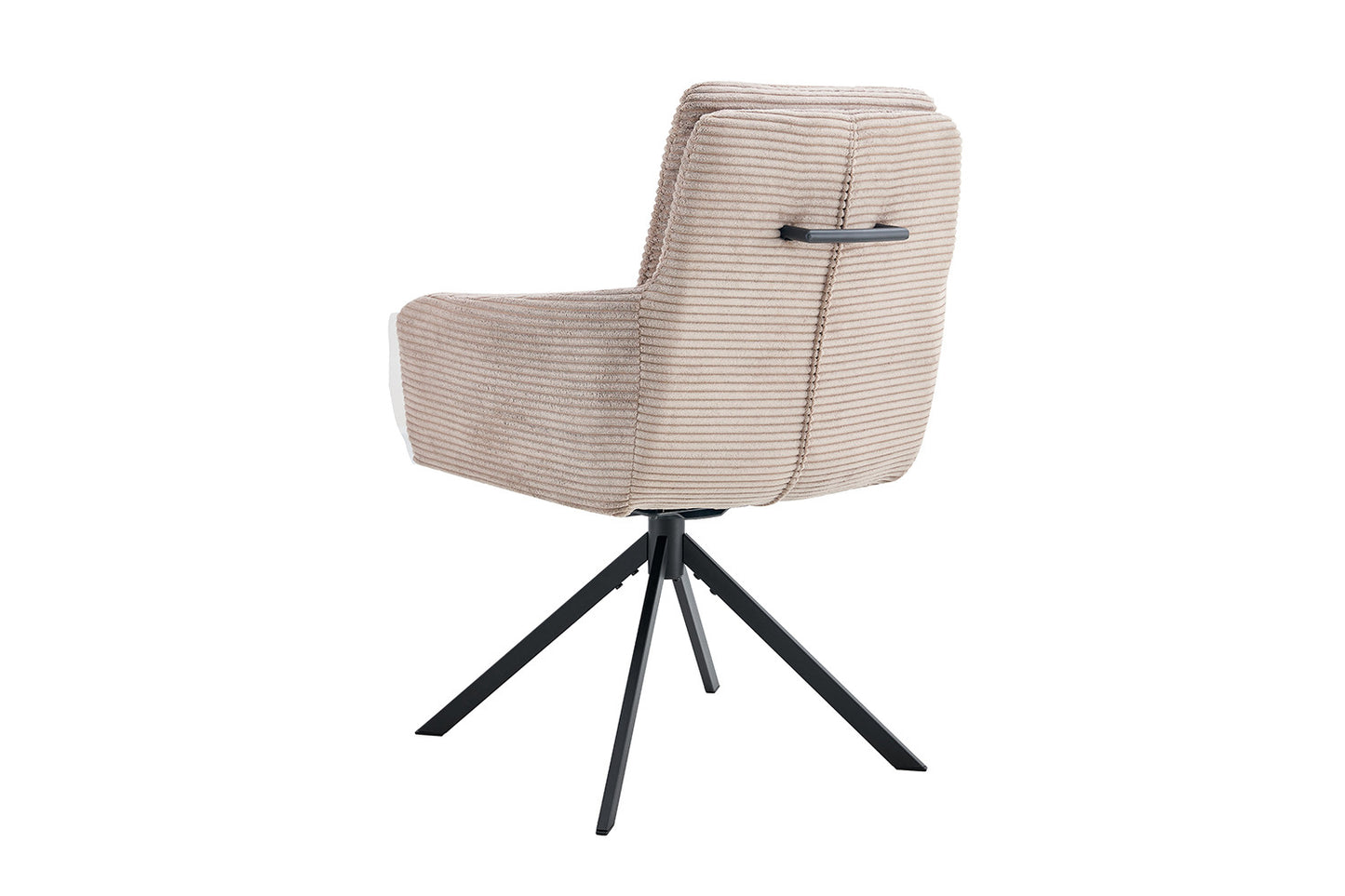 Stoel 'Luna' Draaibaar tot 0 Corduroy Fabb Hyper 38 Zand