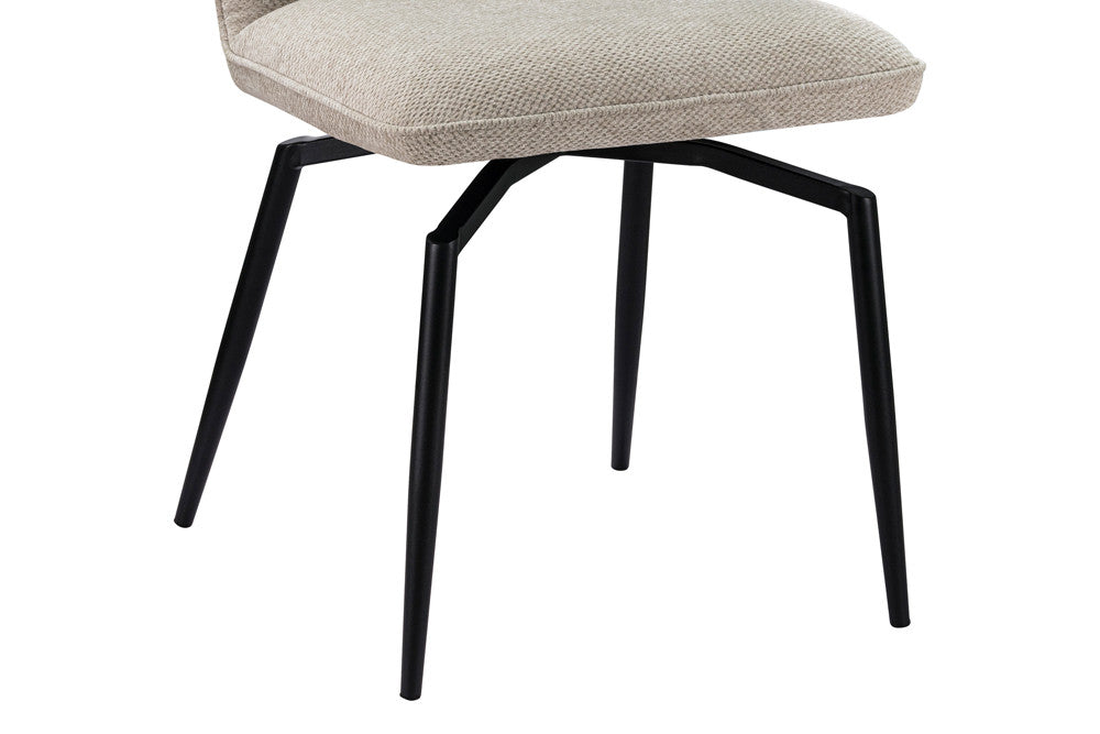 Stoel 'Lara' Draaibaar tot 0 Stof Ote Sea 140 Ecru