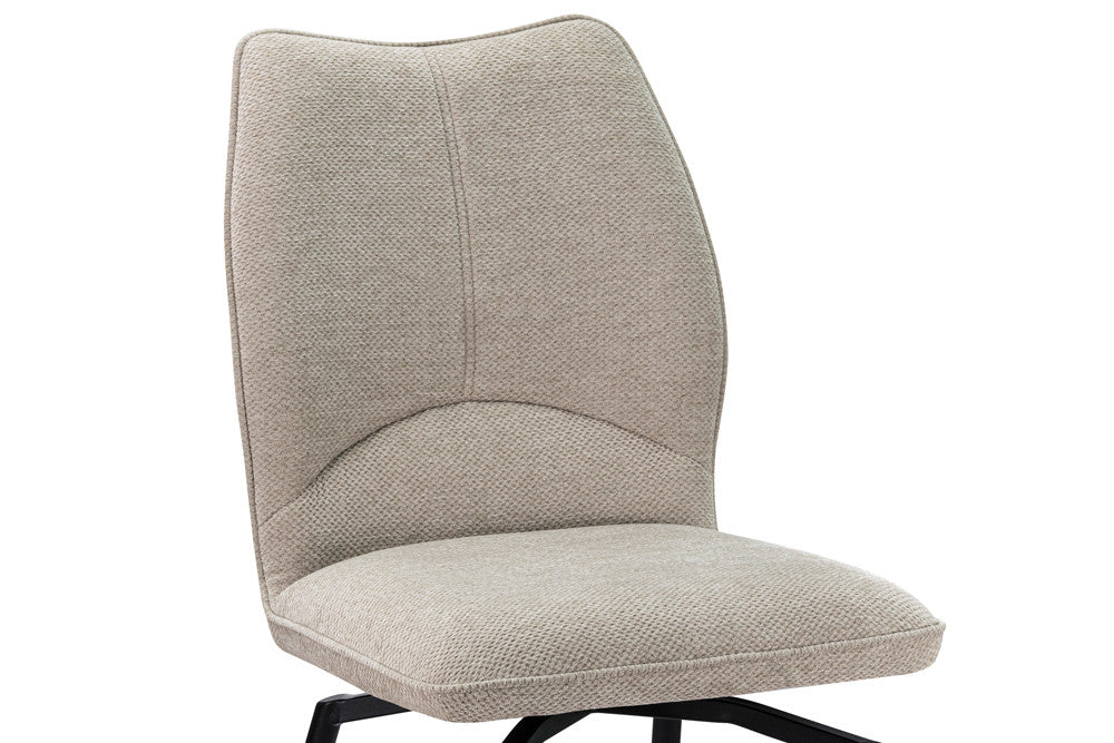 Stoel 'Lara' Draaibaar tot 0 Stof Ote Sea 140 Ecru