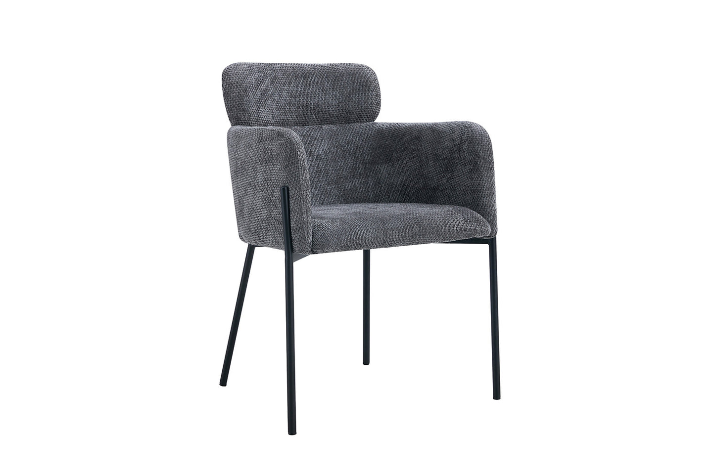 "Chair 'Naomi' Fabric Grey"