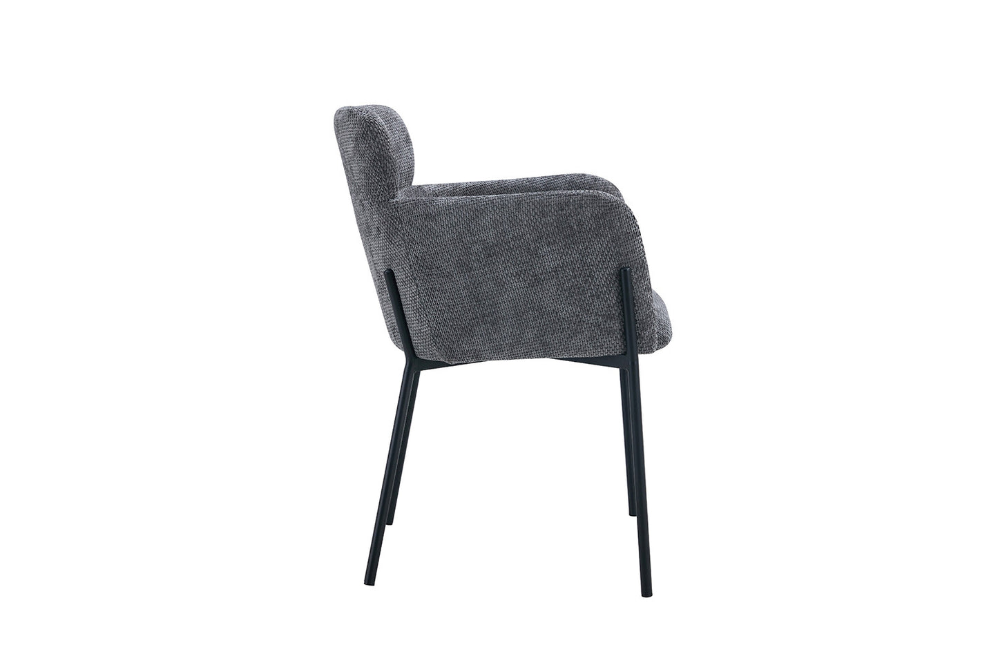"Chair 'Naomi' Fabric Grey"