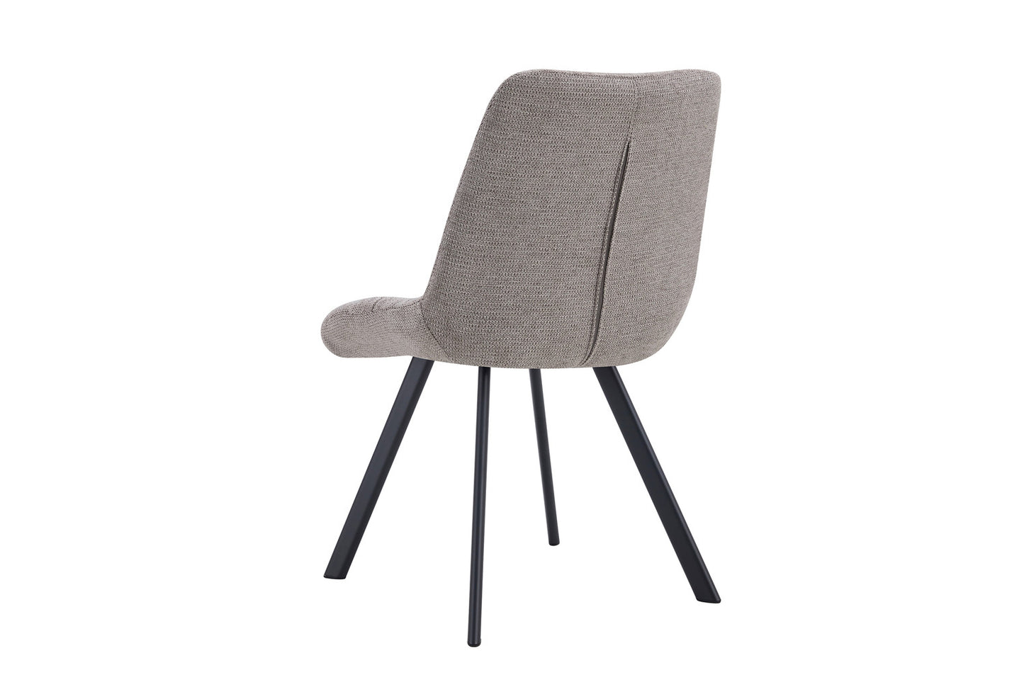 Stoel 'Lizzy' Stof Ote Share160 Lichtgrijs