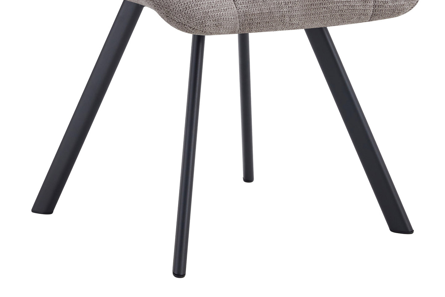 Stoel 'Lizzy' Stof Ote Share160 Lichtgrijs