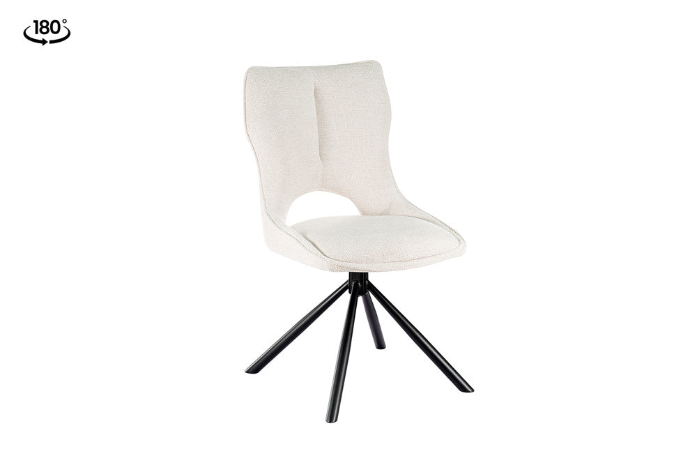 Stoel 'Mori' Draaibaar tot 0 Stof Ote Share 101 Beige