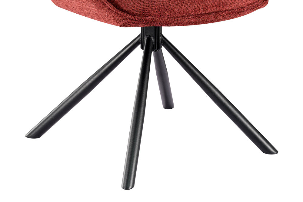 Stoel 'Mori' Draaibaar tot 0 Stof Ote Share 230 Rood