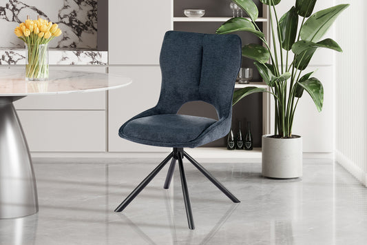 Stoel 'Mori' Draaibaar tot 0 Stof Ote Share 315 Blauw