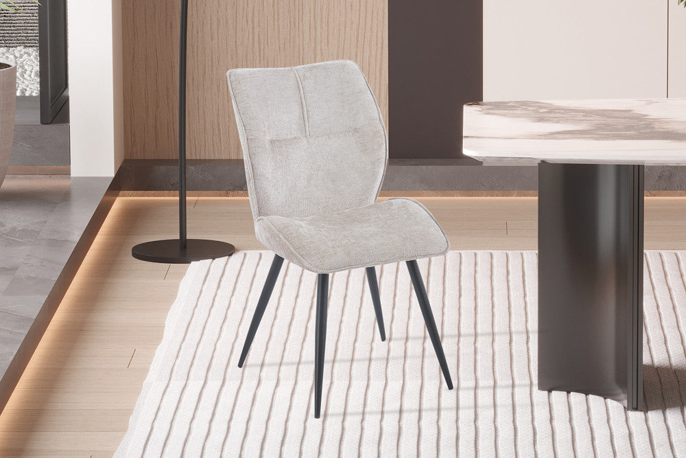 Stoel 'Faye' Stof Davis Perfect Harmony 04 Zand