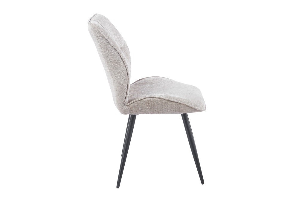 Stoel 'Faye' Stof Davis Perfect Harmony 04 Zand