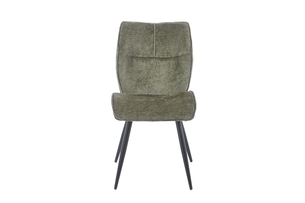 Stoel 'Faye' Stof Davis Perfect Harmony 39 Groen