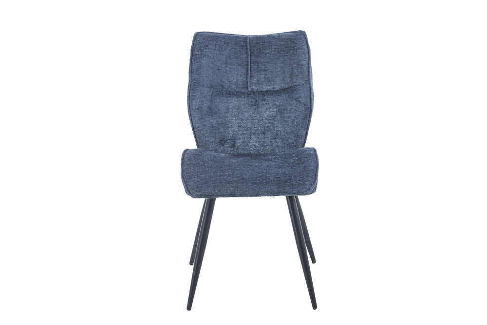 Stoel 'Faye' Stof Davis Perfect Harmony 77 Blauw