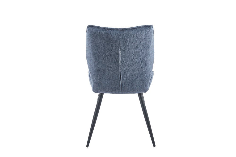 Stoel 'Faye' Stof Davis Perfect Harmony 77 Blauw