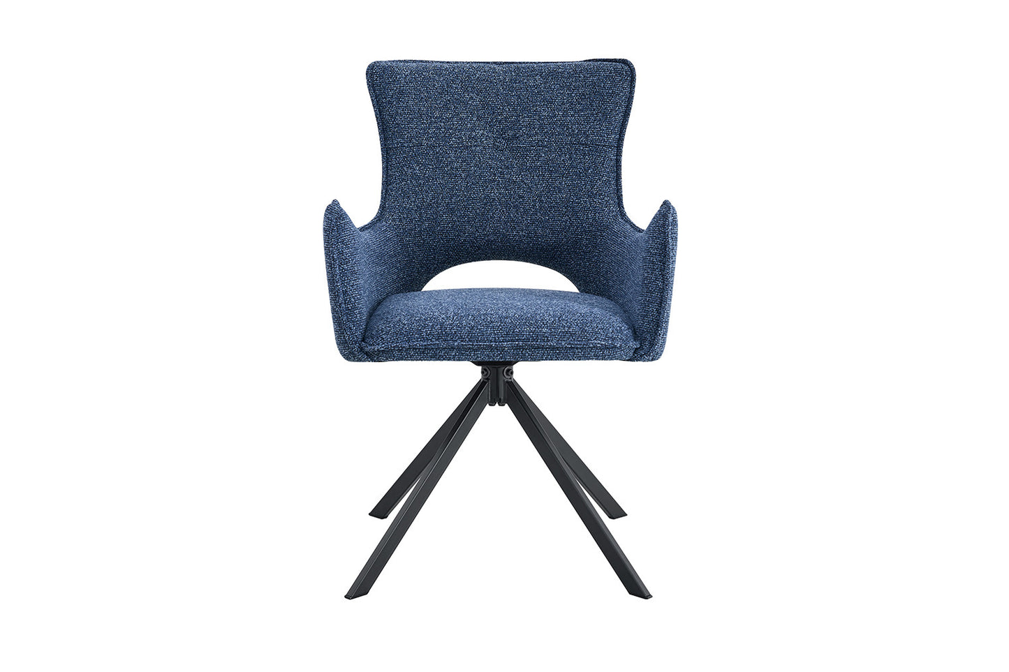 Stoel 'Billy' Draaibaar tot 0 Stof Ote Harper 312 Blauw