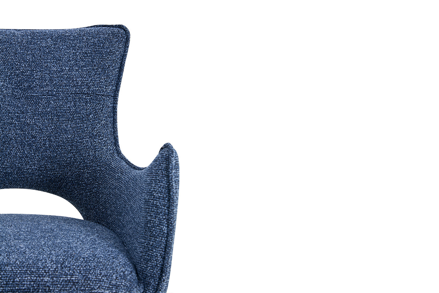 Stoel 'Billy' Draaibaar tot 0 Stof Ote Harper 312 Blauw